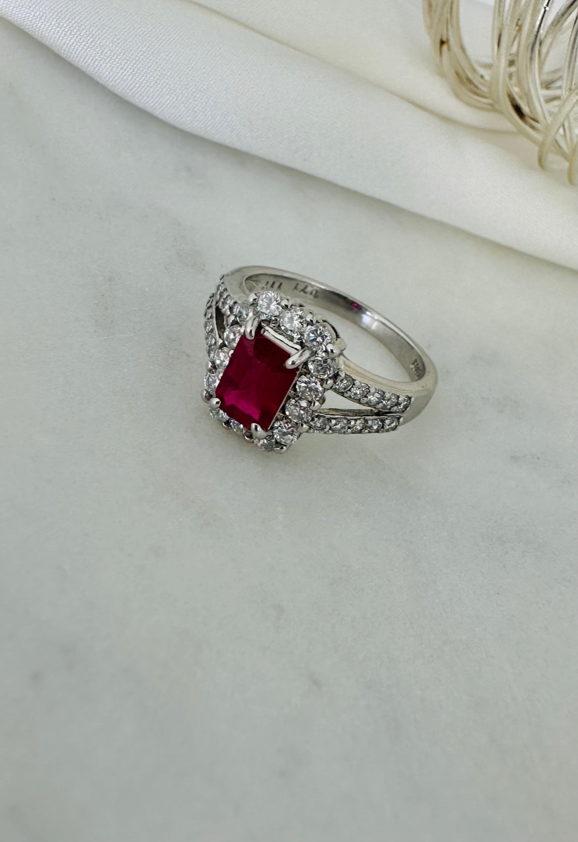 Ruby and Diamond Ring