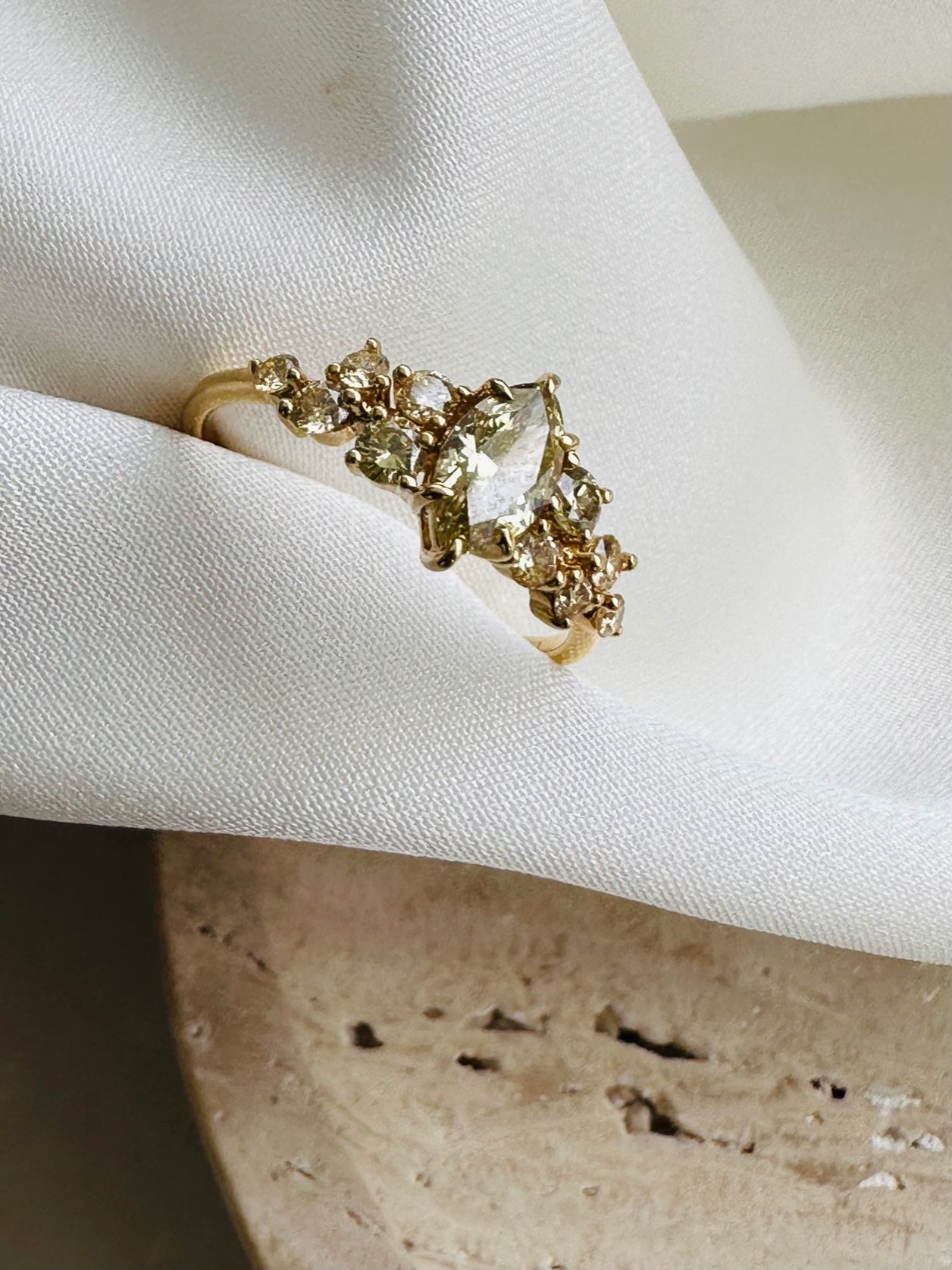 Yellow Diamond Ring