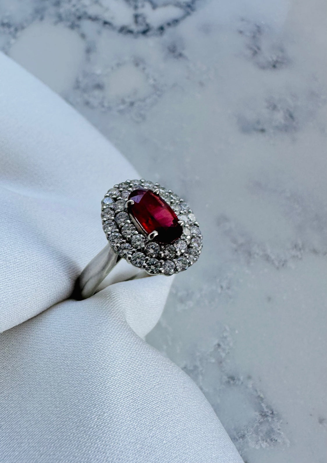 Ruby Diamond Ring