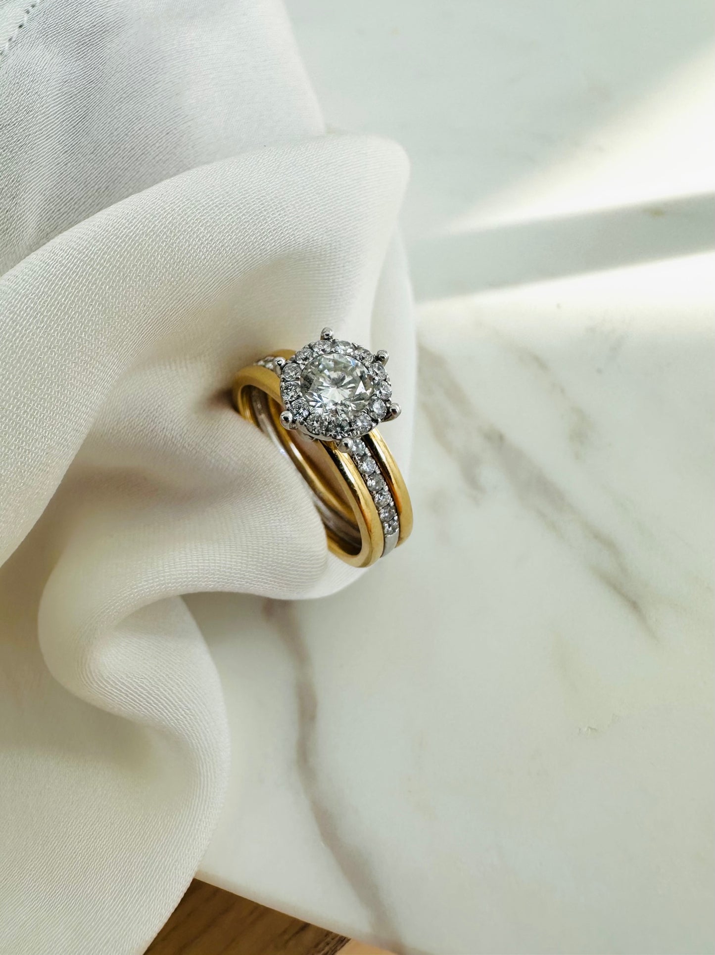 Cluster Diamond Ring