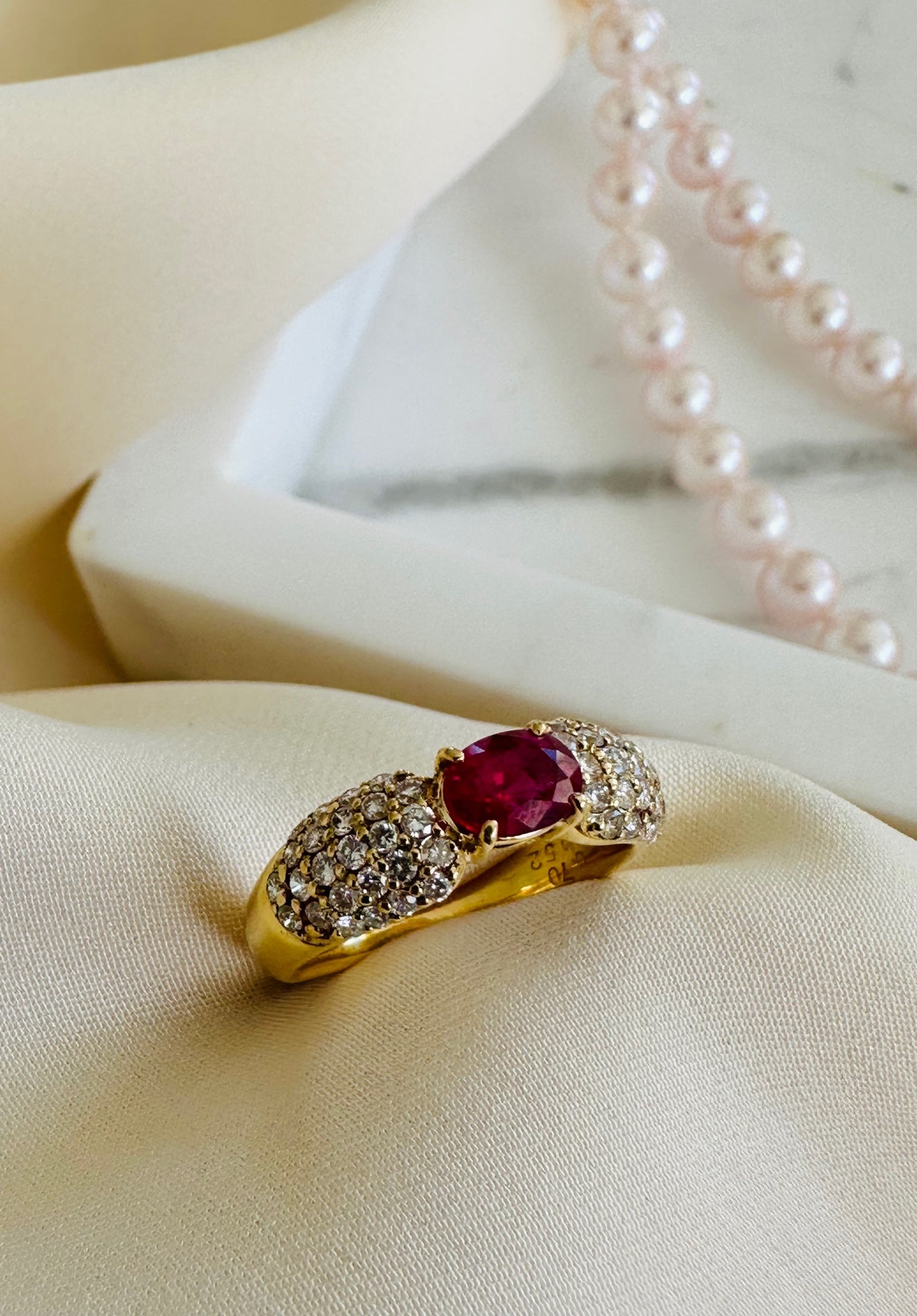 Ruby Diamond Ring